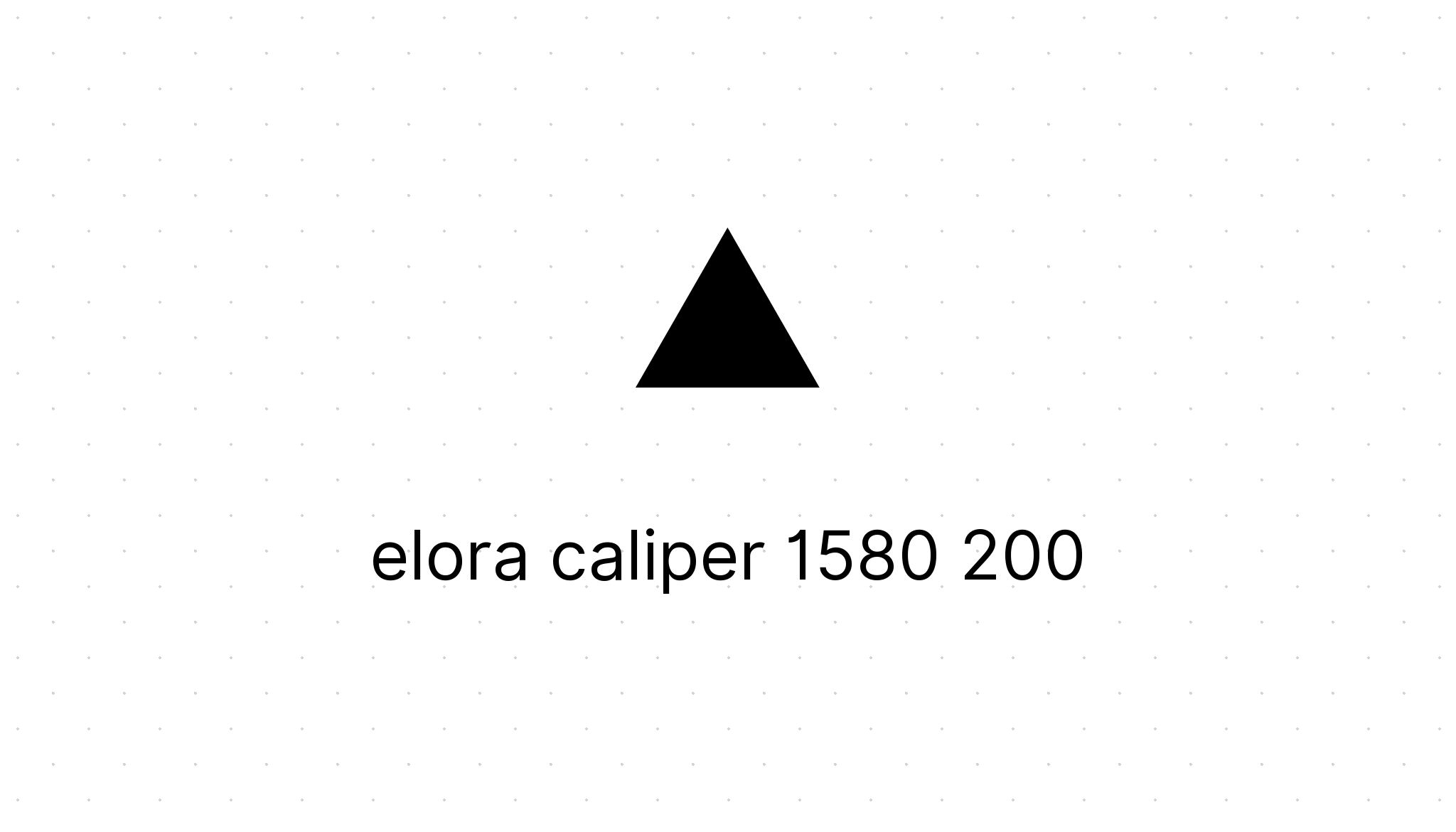 elora caliper 1580 200 - Eezee